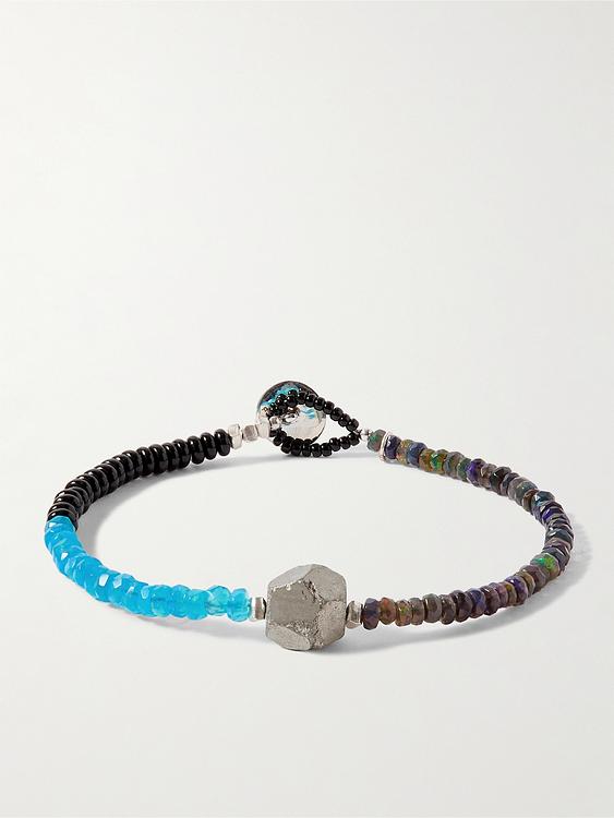 Multicolor bracelet from Peyote Bird