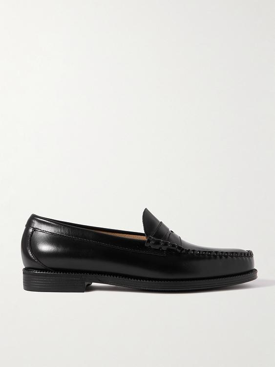 Black loafers from G.H. Bass & Co.