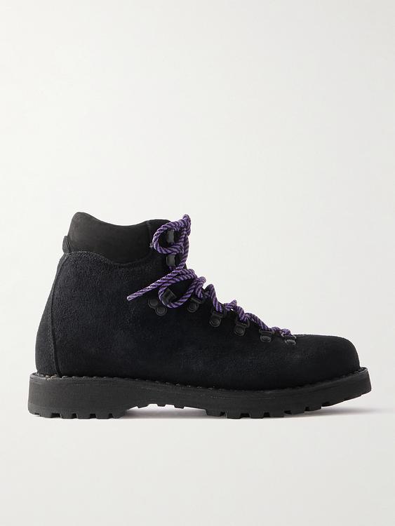 Black lace-up boots from Diemme