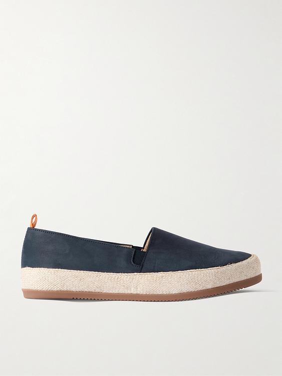 Dark blue espadrilles from Mulo