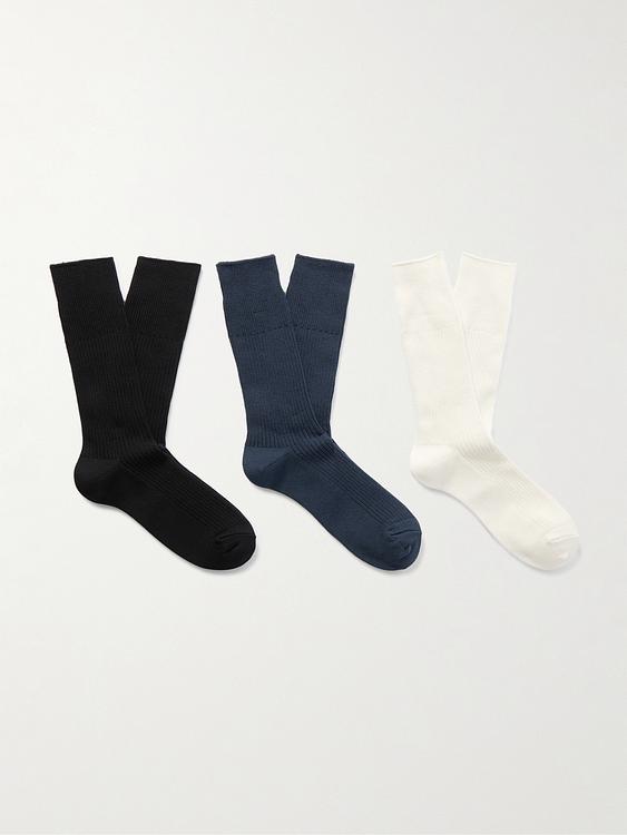 Multicolor socks from Anonymous Ism
