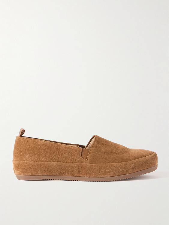 Brown loafers from Mulo