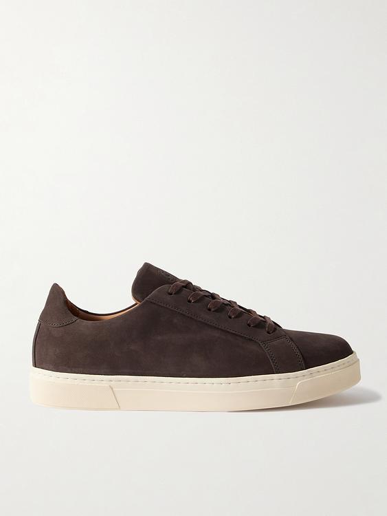 Dark brown sneakers from George Cleverley