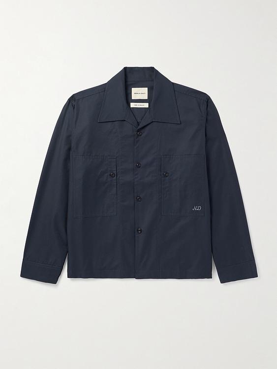 Dark grey overshirt from Nicholas Daley