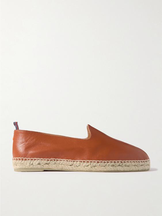 Dark red espadrilles from Castañer