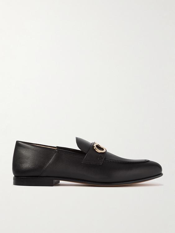 Black loafers from FERRAGAMO