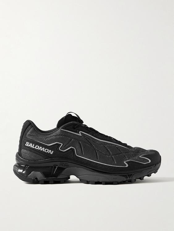 Black sneakers from Salomon
