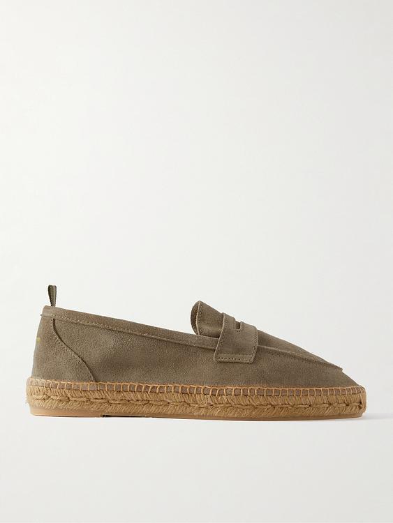 Taupe espadrilles from Castañer