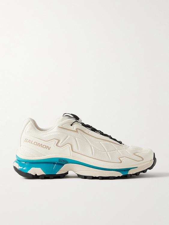 White sneakers from Salomon