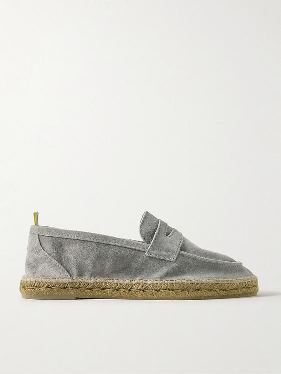 Grey espadrilles from Castañer