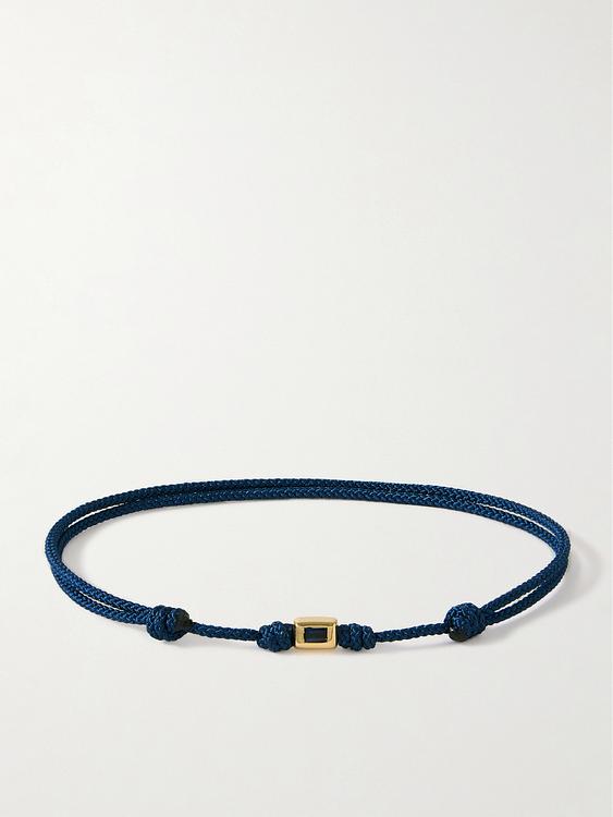 Blue bracelet from Luis Morais