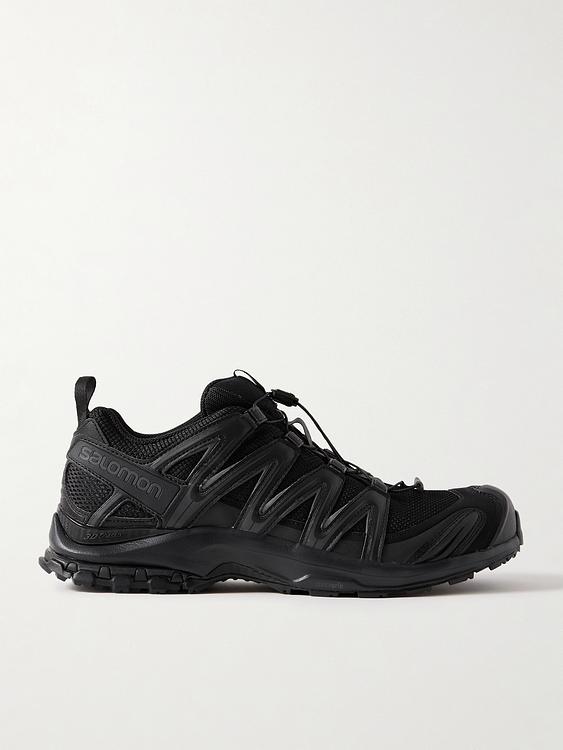 Black sneakers from Salomon