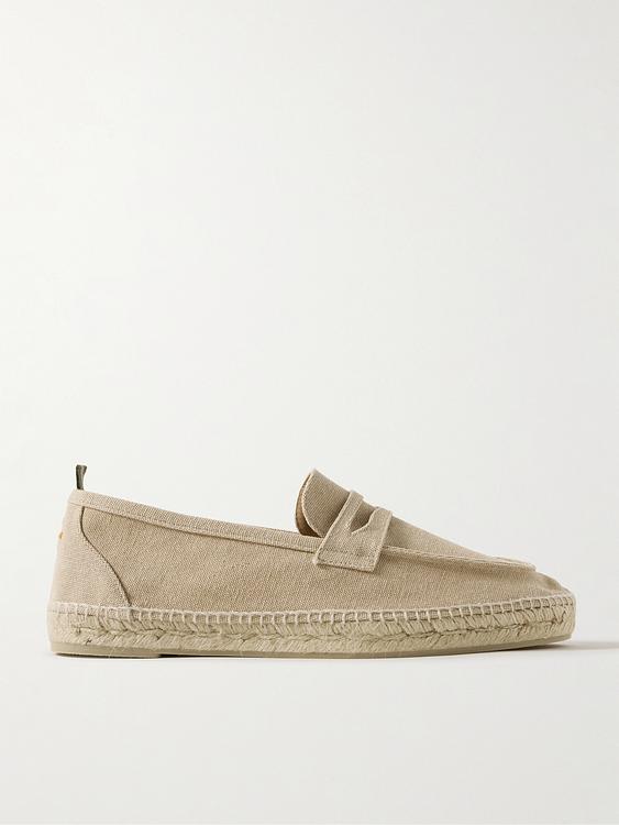 Taupe espadrilles from Castañer