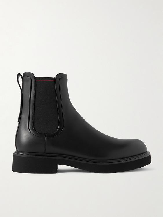 Black chelsea boots from FERRAGAMO