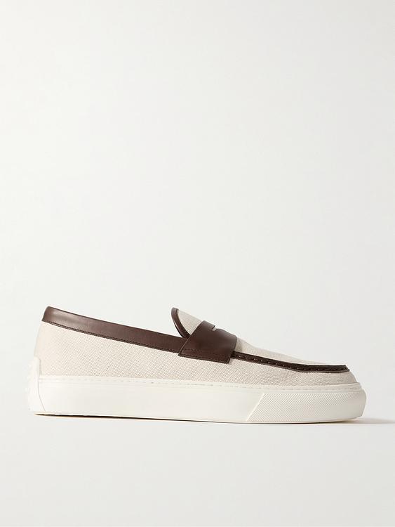 White loafers from Tod's