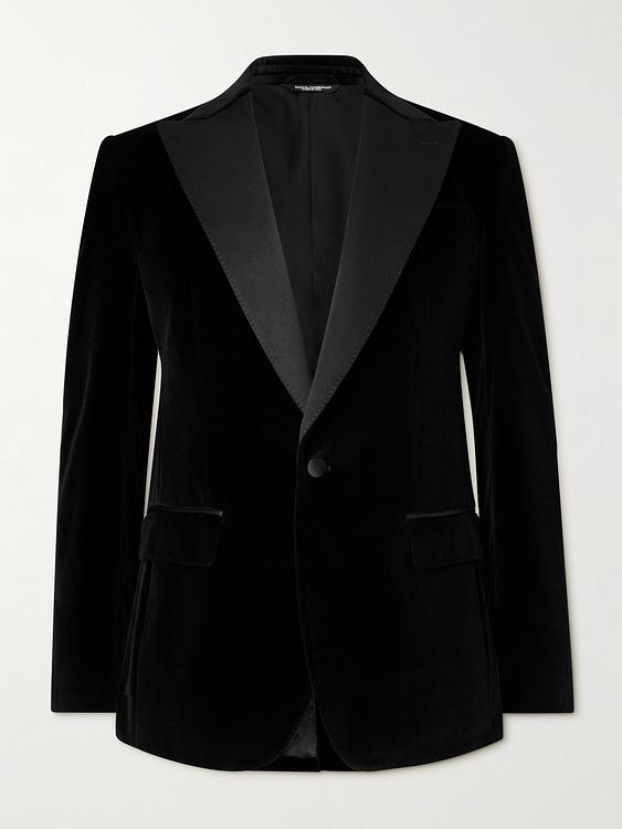 Black tuxedo jacket from Dolce&Gabbana