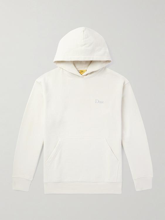 White hooded sweatshirt from DIME