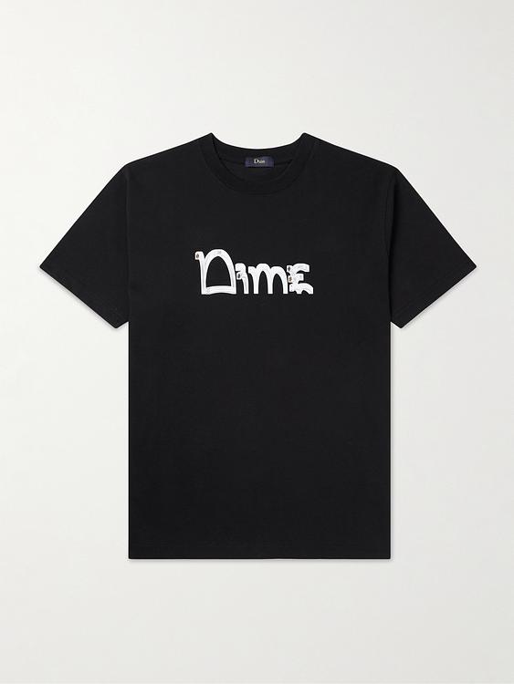 Print black t-shirt from DIME