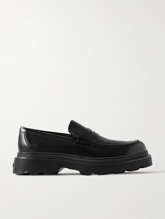 Black loafers from Tod's
