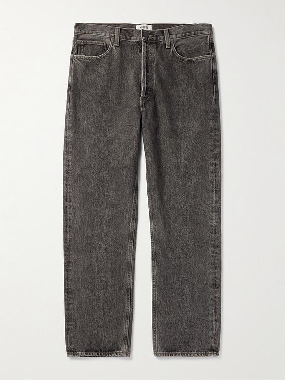 Dark grey jeans from AGOLDE
