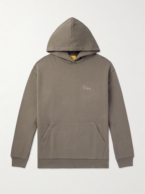 Grey hooded sweatshirt from DIME
