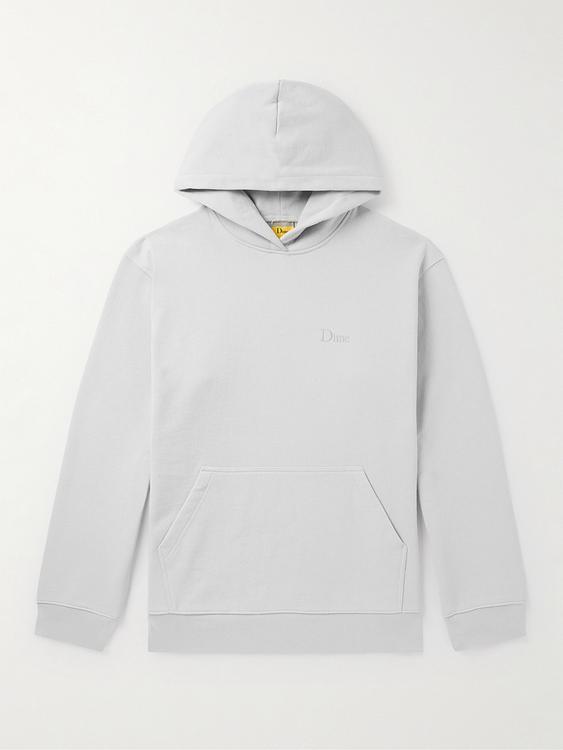 Grey hooded sweatshirt from DIME