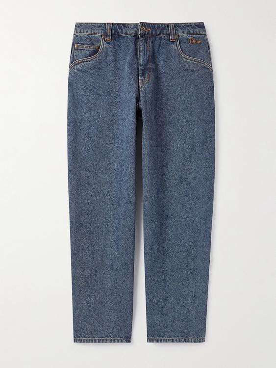 Dark grey wide-leg jeans from DIME