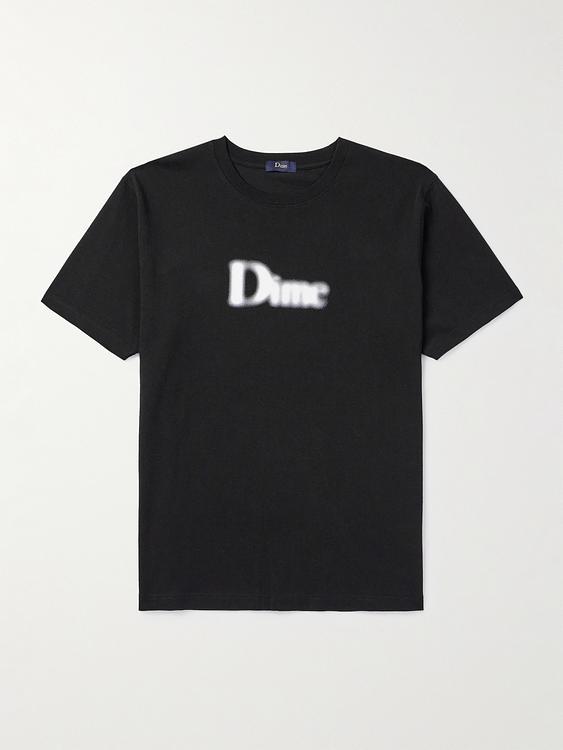 Print black t-shirt from DIME