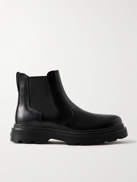 Black chelsea boots from Tod's