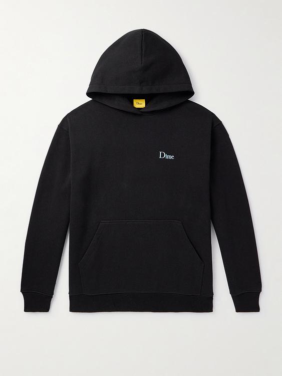 Black hooded sweatshirt from DIME