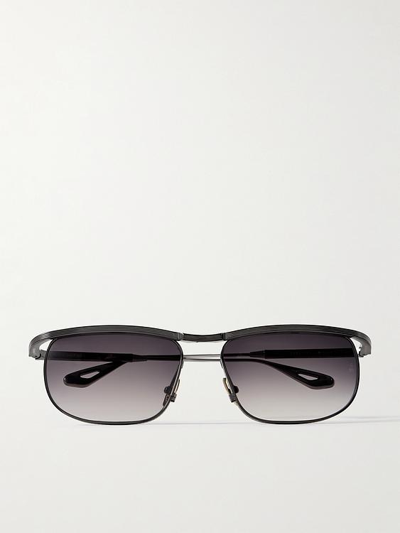 Grey d-frame sunglasses from Jacques Marie Mage
