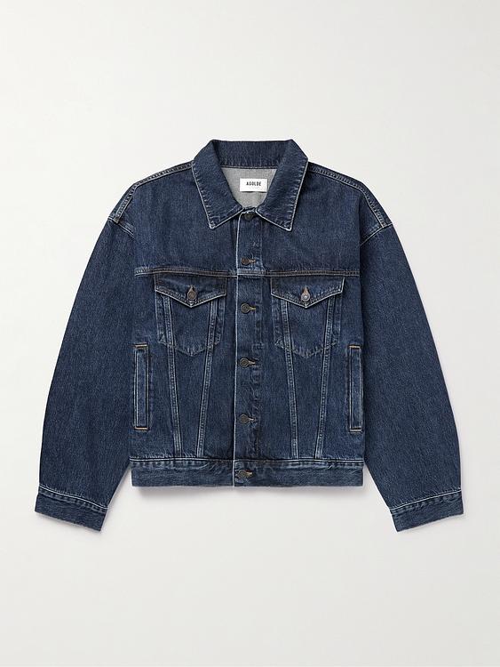 Dark blue denim jacket from AGOLDE