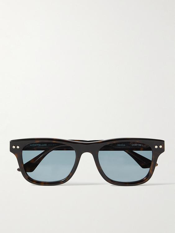 Black d-frame sunglasses from MONTBLANC EYEWEAR