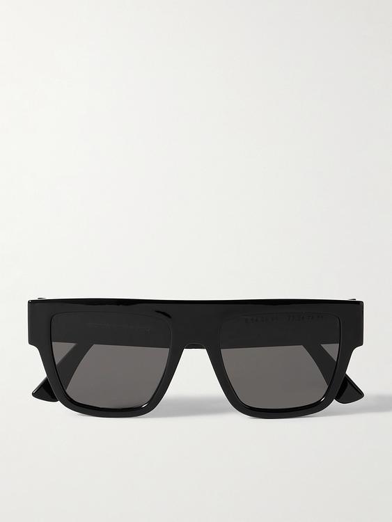 Black d-frame sunglasses from CLEAN WAVES