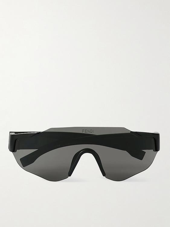 Black sports sunglasses from Fendi