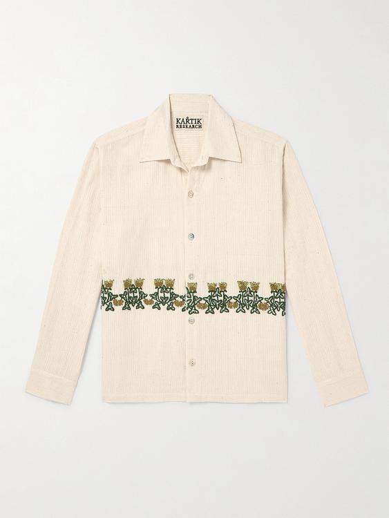 White casual shirt from Kartik Research