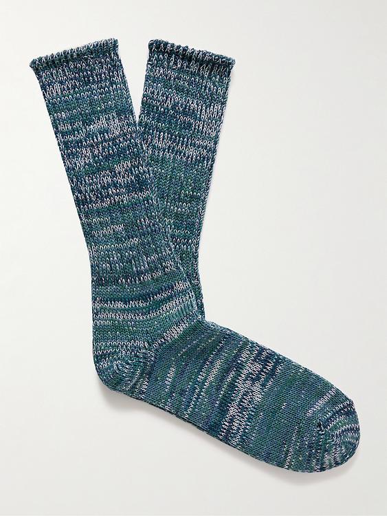 Multicolor socks from Anonymous Ism