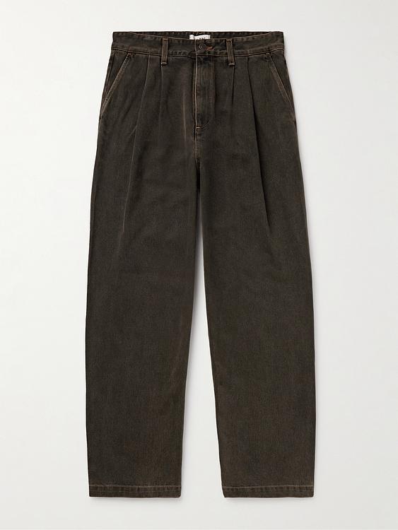 Dark green casual trousers from AGOLDE