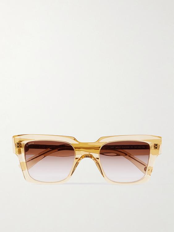 Beige d-frame sunglasses from Kimeze