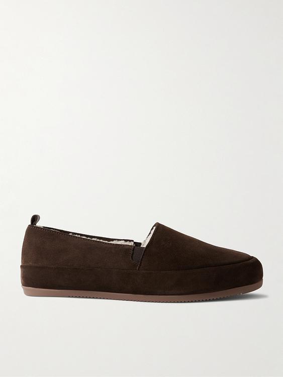 Dark brown loafers from Mulo