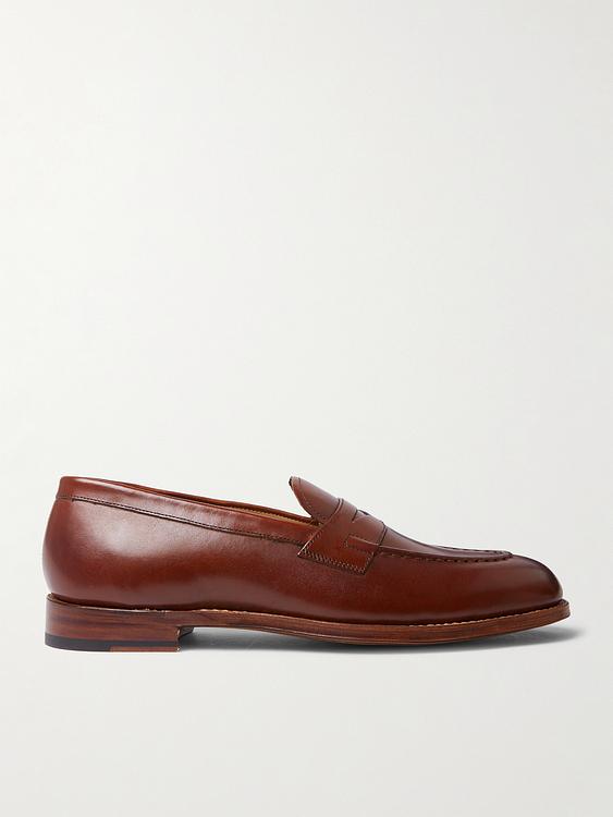 Brown loafers from Grenson