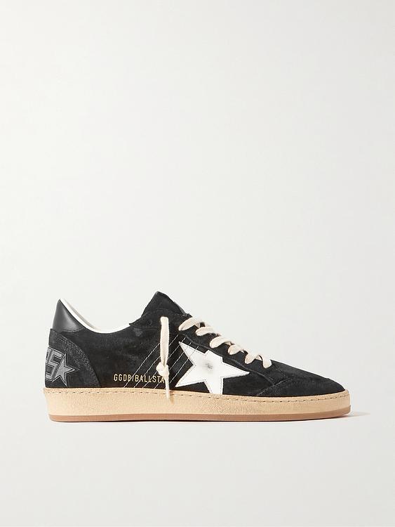 Print dark grey sneakers from Golden Goose