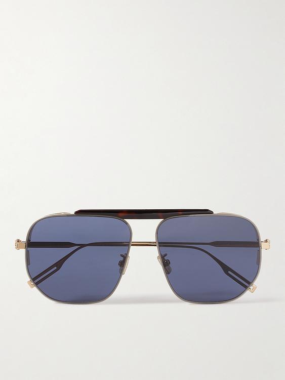 Purple d-frame sunglasses from Dior Eyewear