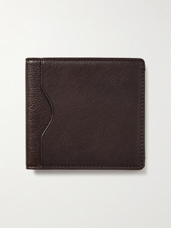 Dark brown wallet from Métier