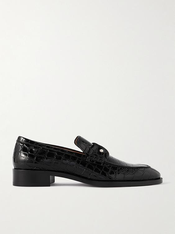 Black loafers from Christian Louboutin