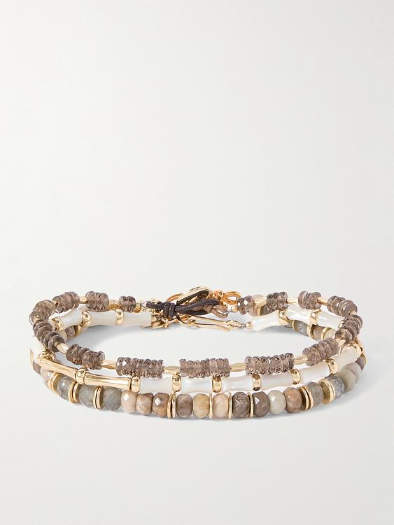 Multicolor bracelet from Peyote Bird