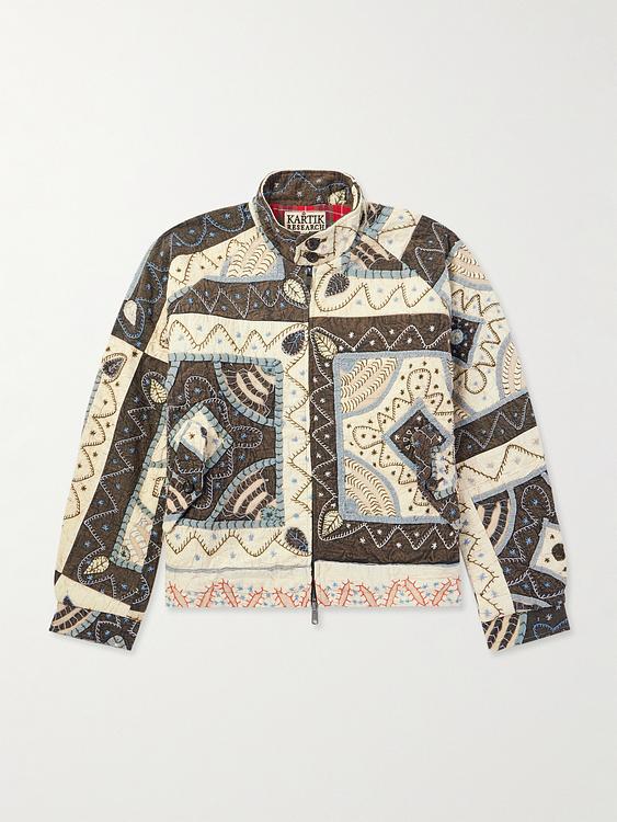 White casual jacket from Kartik Research