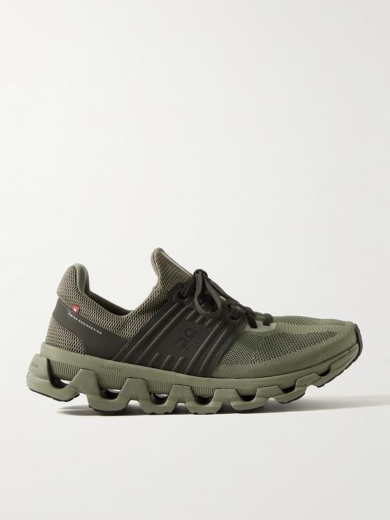 Taupe sneakers from ON