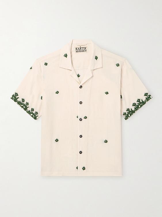 White short sleeve shirt from Kartik Research