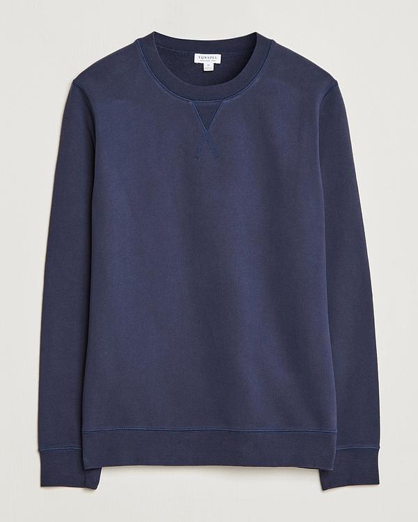 Dark blue sweatshirt from Sunspel